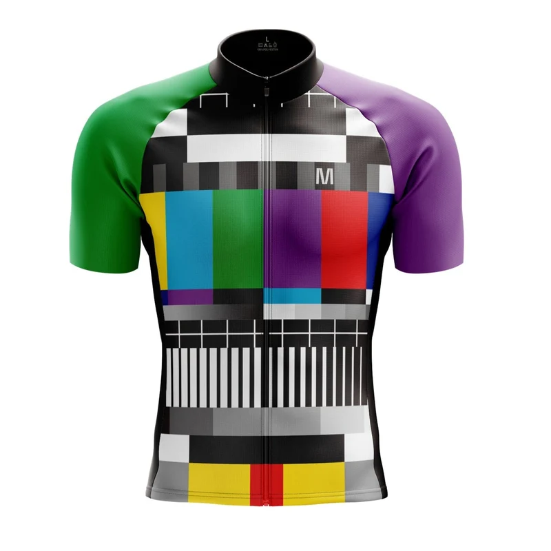 Men's Unique Pattern Cycling Jersey