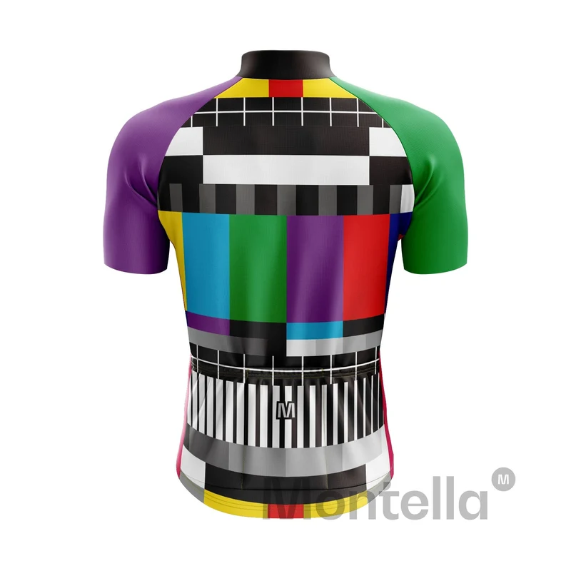 Men's Unique Pattern Cycling Jersey