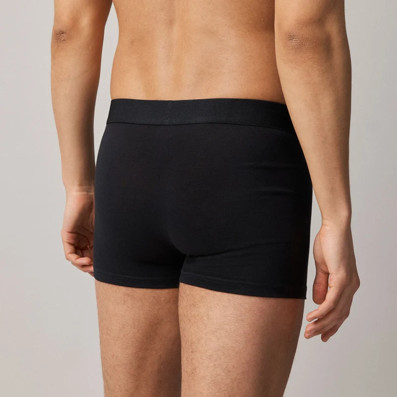 Premium Boxershorts aus Bambus | Schwarz