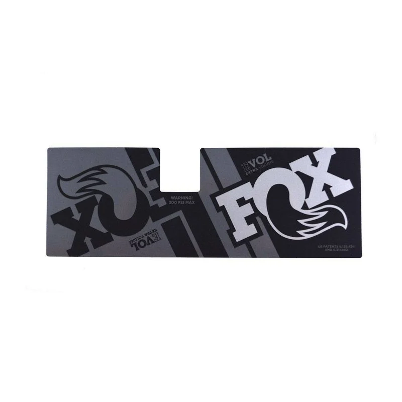 2019 FOX Float X2 Decal | XV Sleeve | Long | Dark Gray