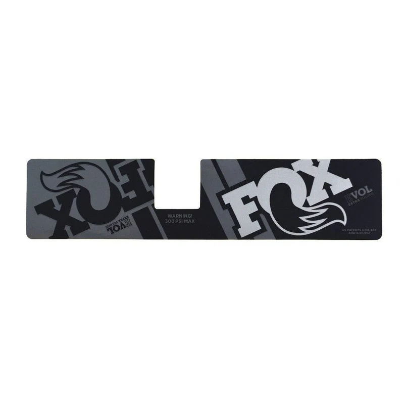 2019 FOX Float X2 Decal | XV Sleeve | Short | Dark Gray
