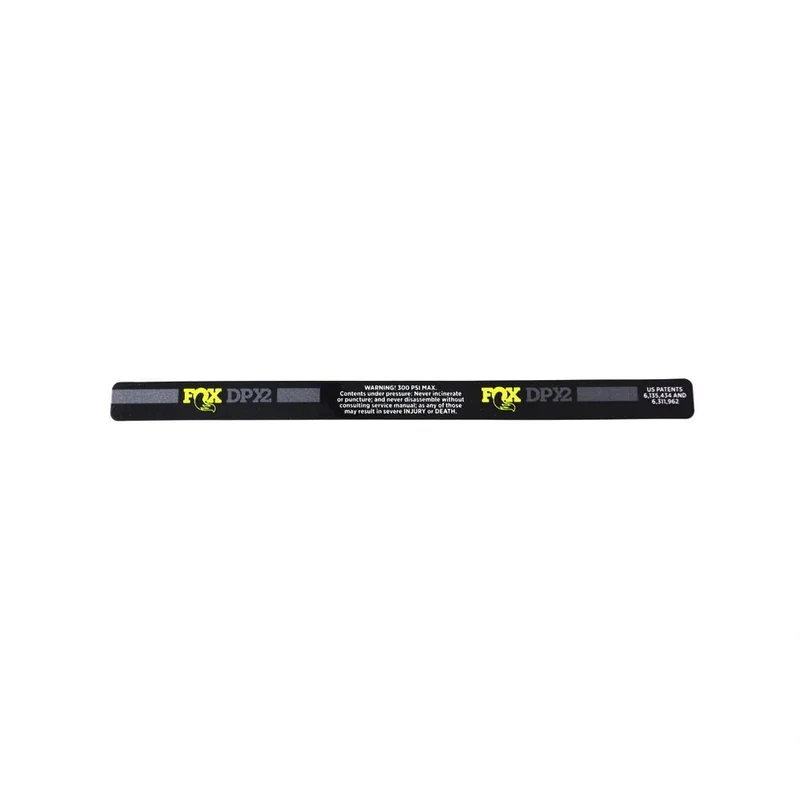 FOX Float DPX2 Decal | Dual Travel 2 Decal Airsleeve | Small