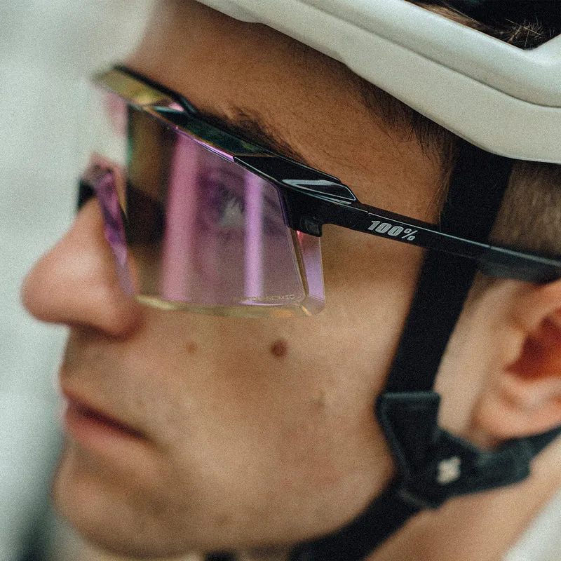 AEROCRAFT Gloss Black Purple Mirror Photochromic Lens