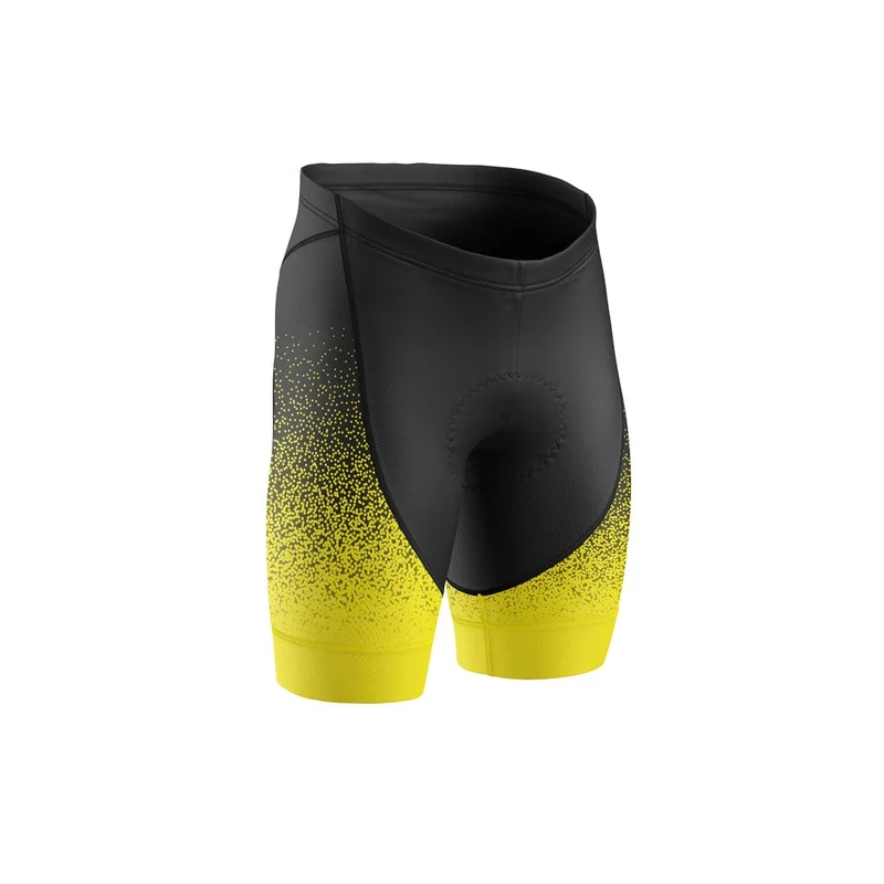 Women's Yellow Gradient Cycling Kit