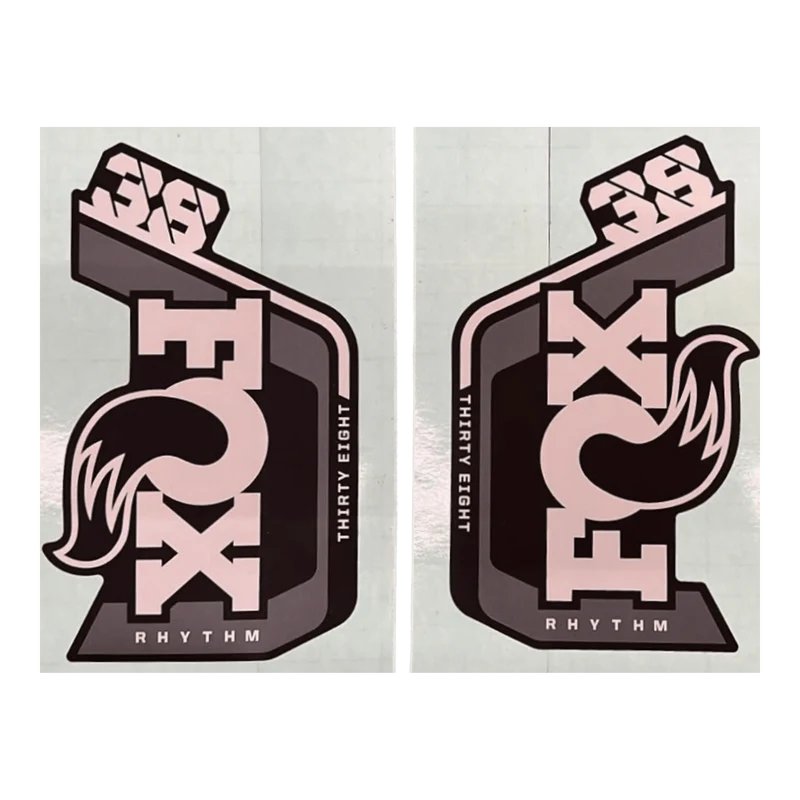 2023 FOX 38 Rhythm Decal | Matte Black Background
