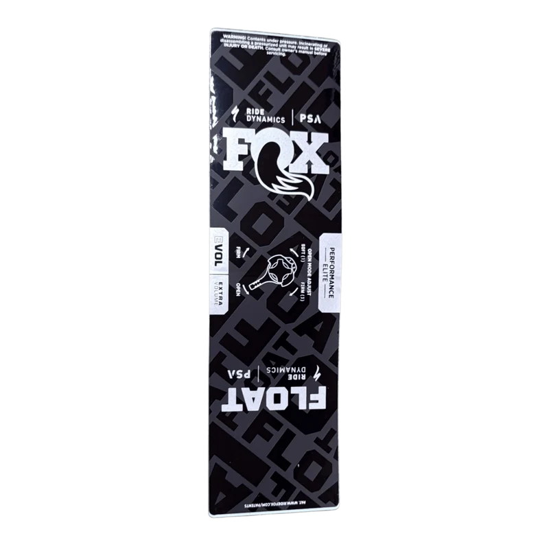 2024 FOX Float PSA Performance Elite Decal | Air Sleeve | 45-55mm Hub