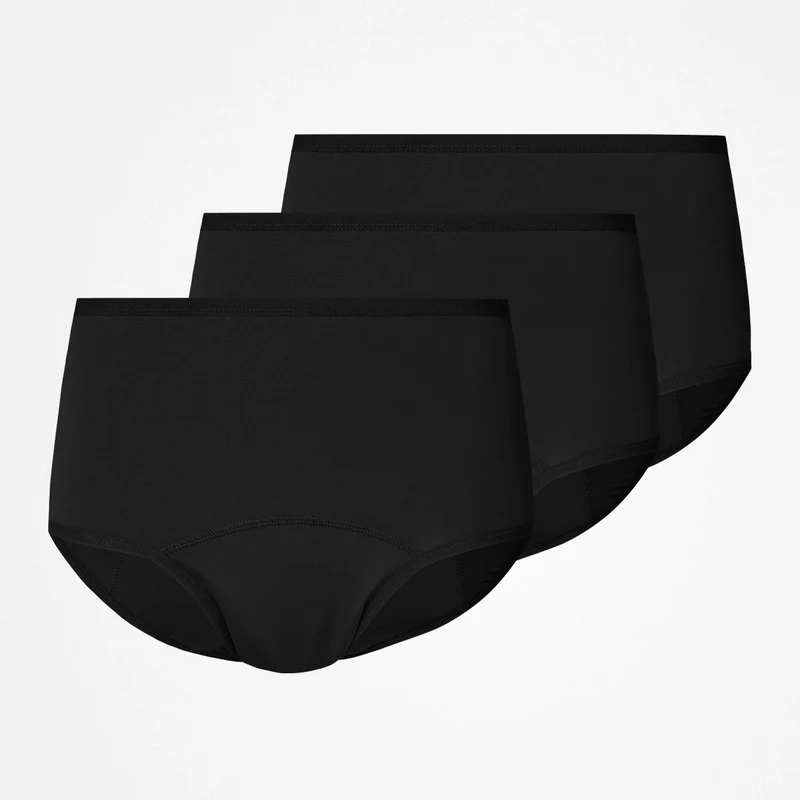 SNOCKS x femtis Period Panty - JULE Highwaist | Schwarz