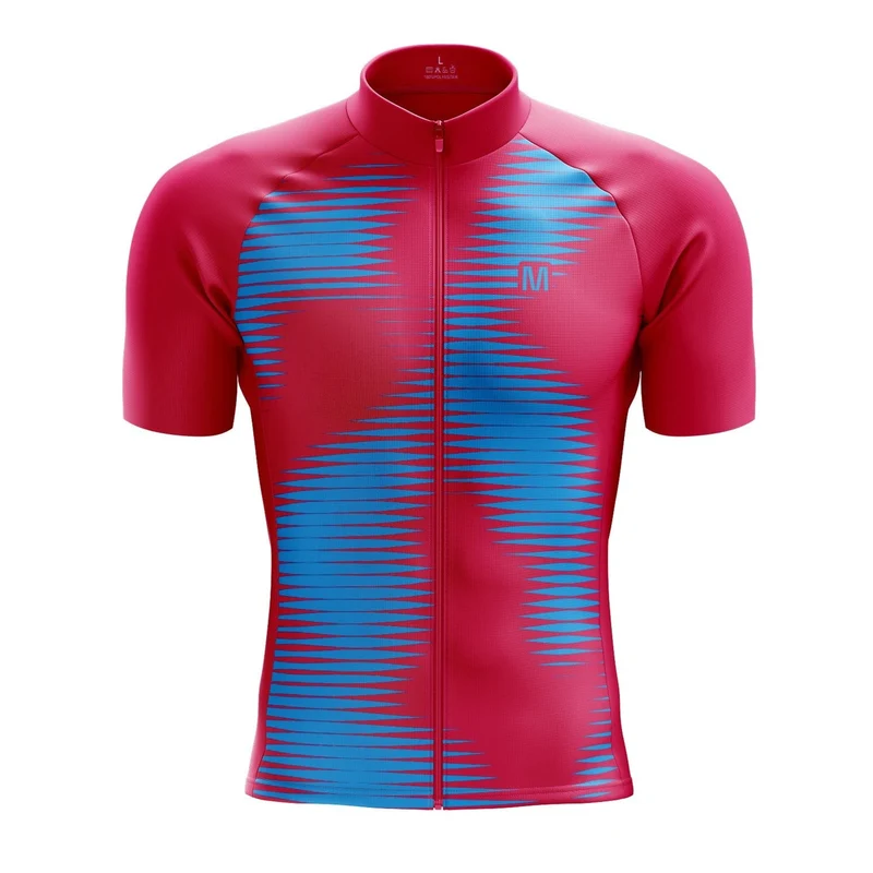 Men's Pink Dots Cycling Jersey