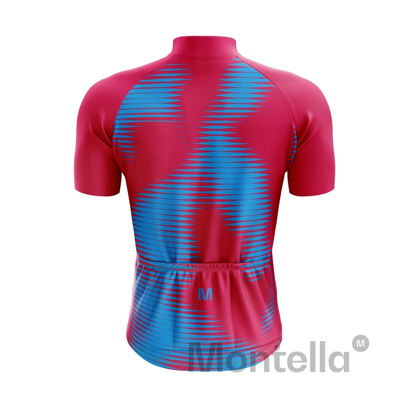 Men's Pink Dots Cycling Jersey