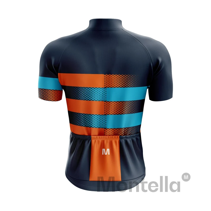 Men's Blue Shift Cycling Jersey