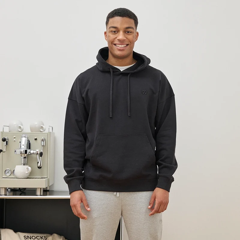 Hoodie Herren | Schwarz