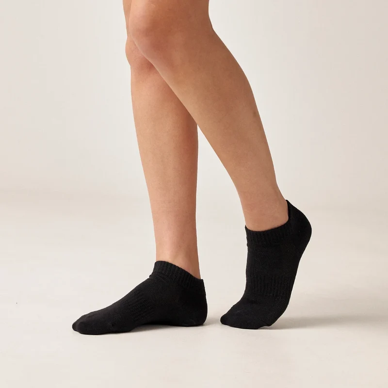 Quarter Socken | Schwarz