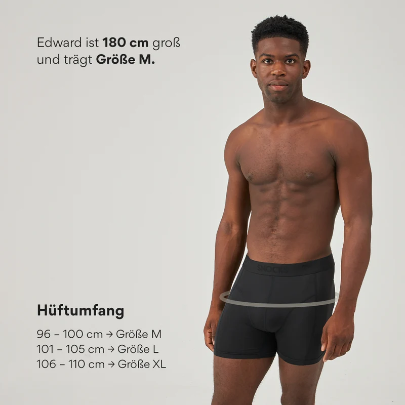 Sport Boxershorts | Schwarz
