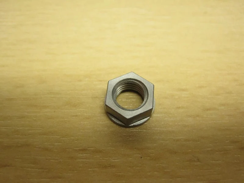 Fastener Custom: Nut (1/4-32 UNEF 9mm Hex Flats .175" TLG) AISI 416 SS