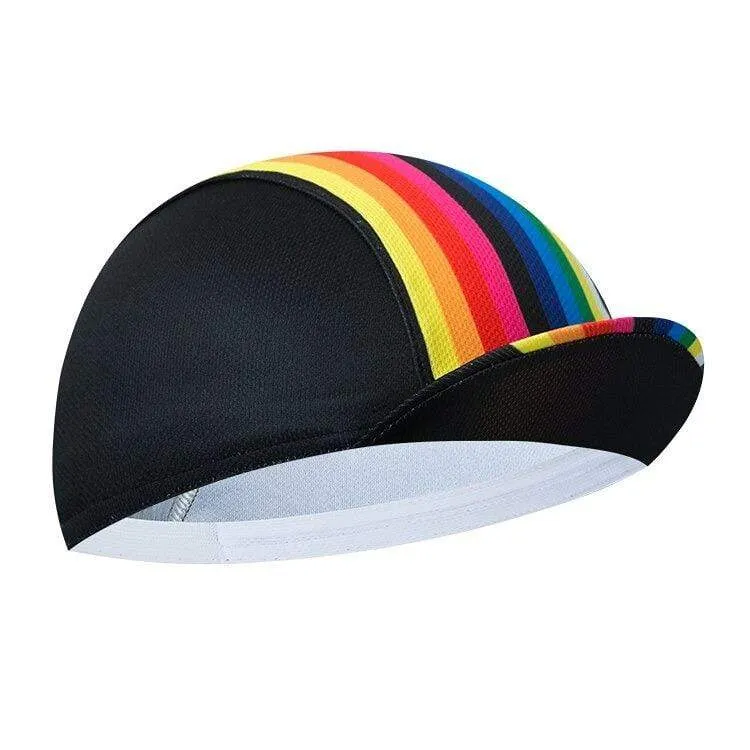 Rainbow Quick-Dry Cycling Cap