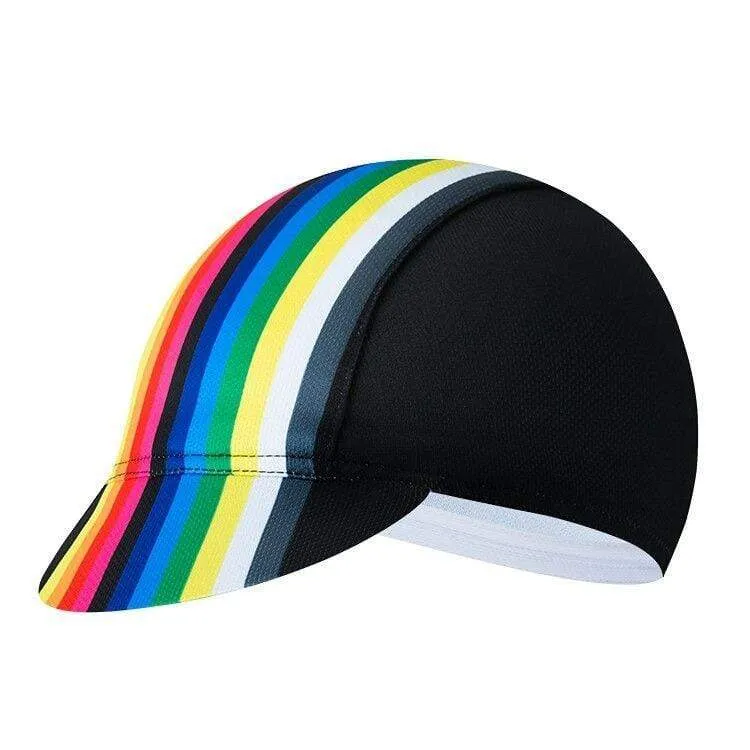 Rainbow Quick-Dry Cycling Cap