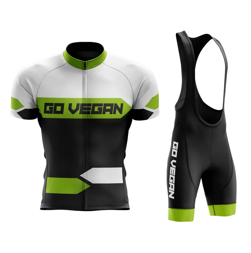 Men's Vegan Cycling Jersey or Bibs