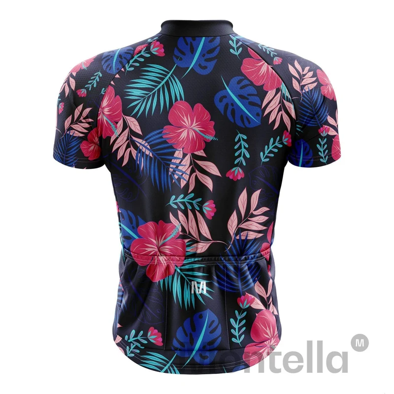 Men's Floral Cycling Jersey