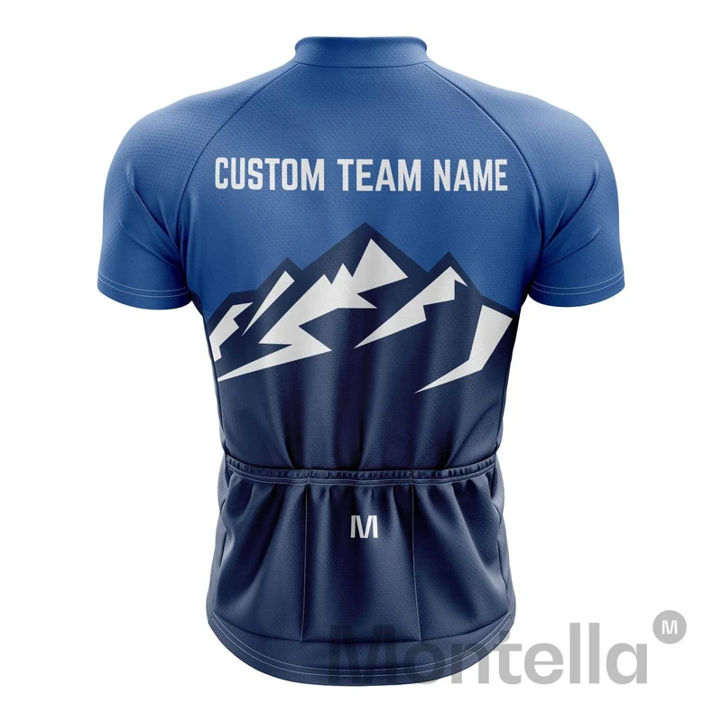 Custom Mountains Cycling Team Jersey and Bibs