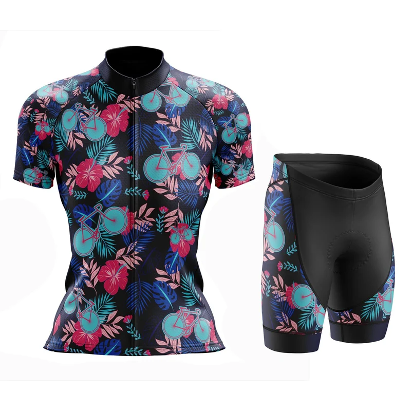 Women's Tropical Cycling Jersey or Bibs