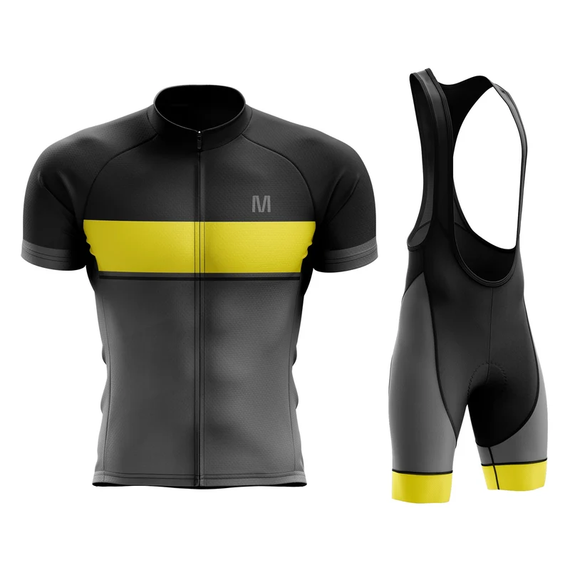 Men's Grey Pro Cycling Jersey or Bibs