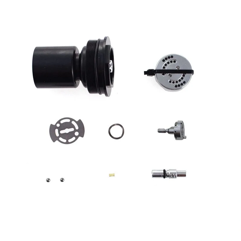 Service Set: 2021 38 FIT4 E-Bike Topcap Assy Black Ano 3 Pos Adj