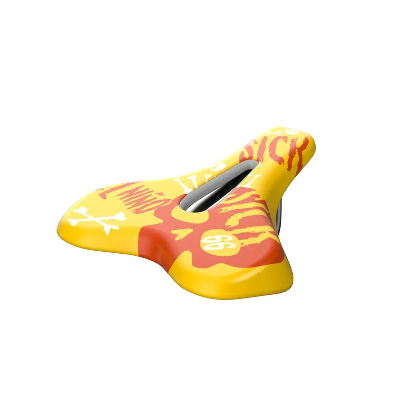 66sick El Niño Sattel Yellow | 135mm Breite