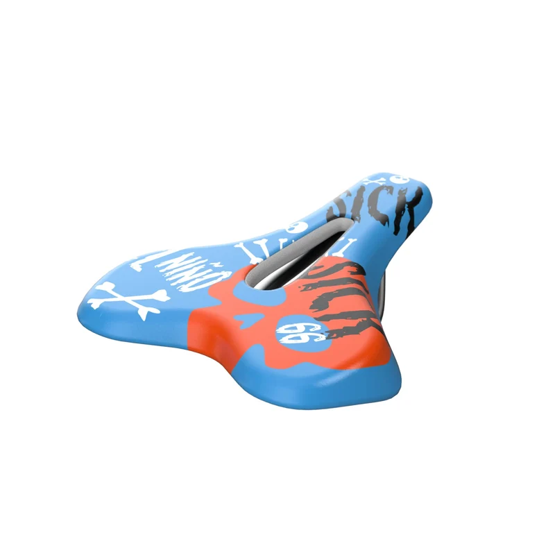 66sick El Niño Sattel Blue | 135mm Breite