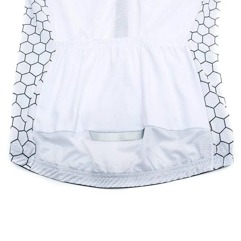 Men's White Pro Cycling Jersey or Bibs