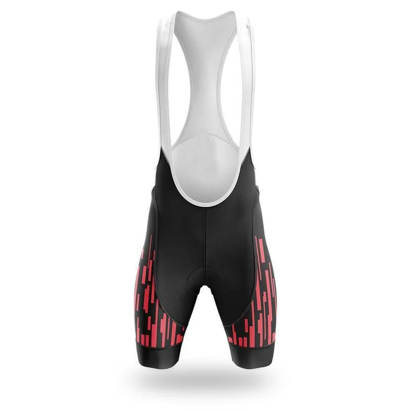 Men's Red Lines Cycling Bib Shorts