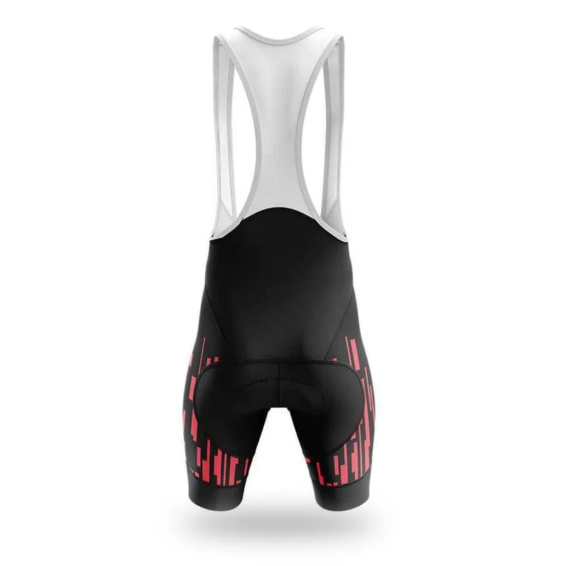 Men's Red Lines Cycling Bib Shorts