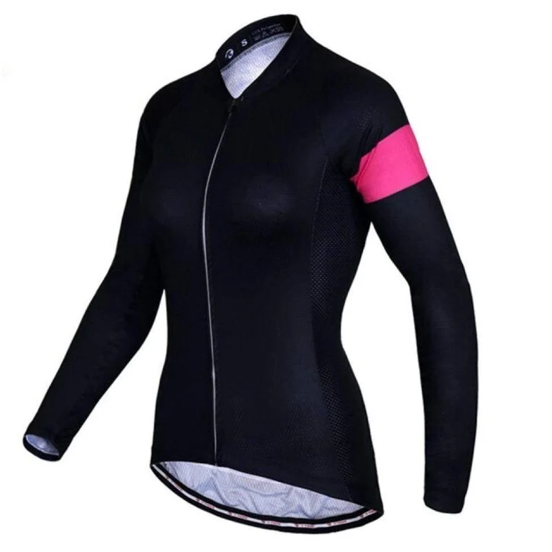 Women's Classy Long Sleeve Cycling Jersey