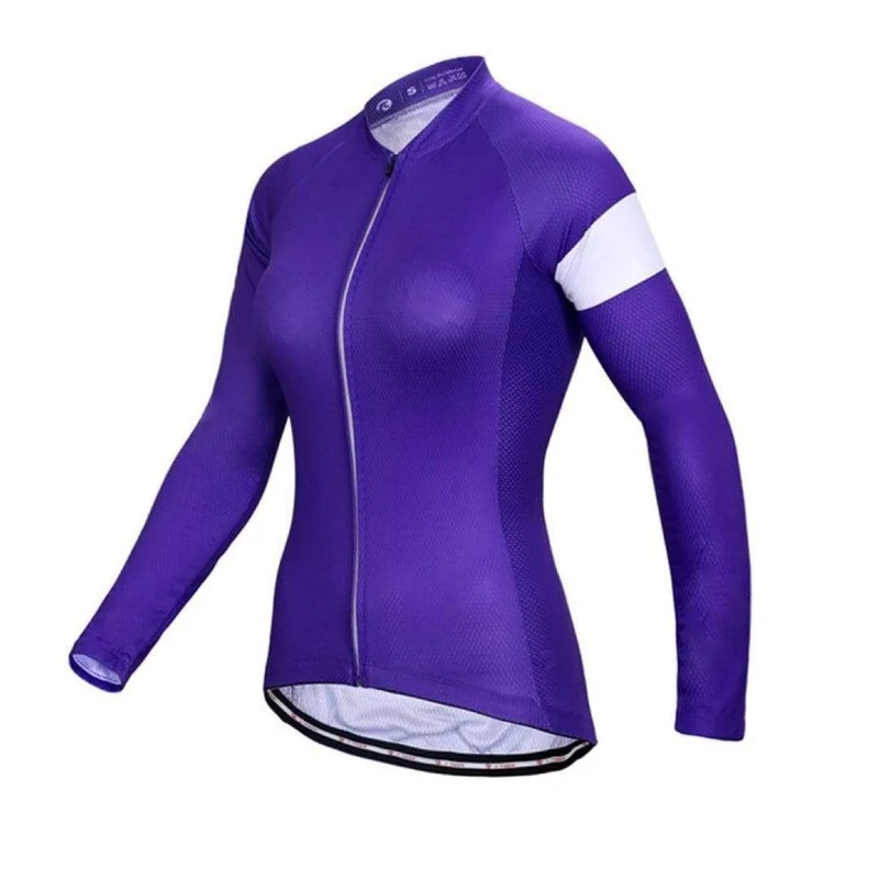 Women's Classy Long Sleeve Cycling Jersey