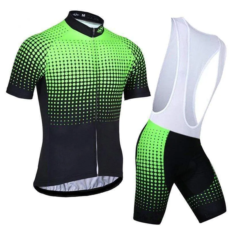 Hi Vis Gradient Men's Cycling Jersey or Bibs