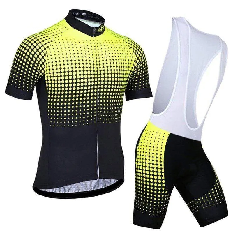 Hi Vis Gradient Men's Cycling Jersey or Bibs