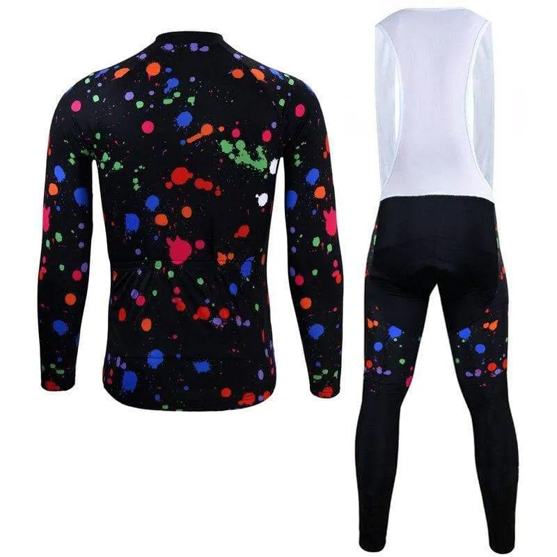Men's Colorful Winter Cycling Jersey or Bib Pants
