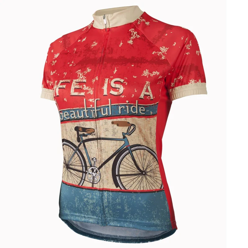 Women's Life is a Ride Cycling Jersey