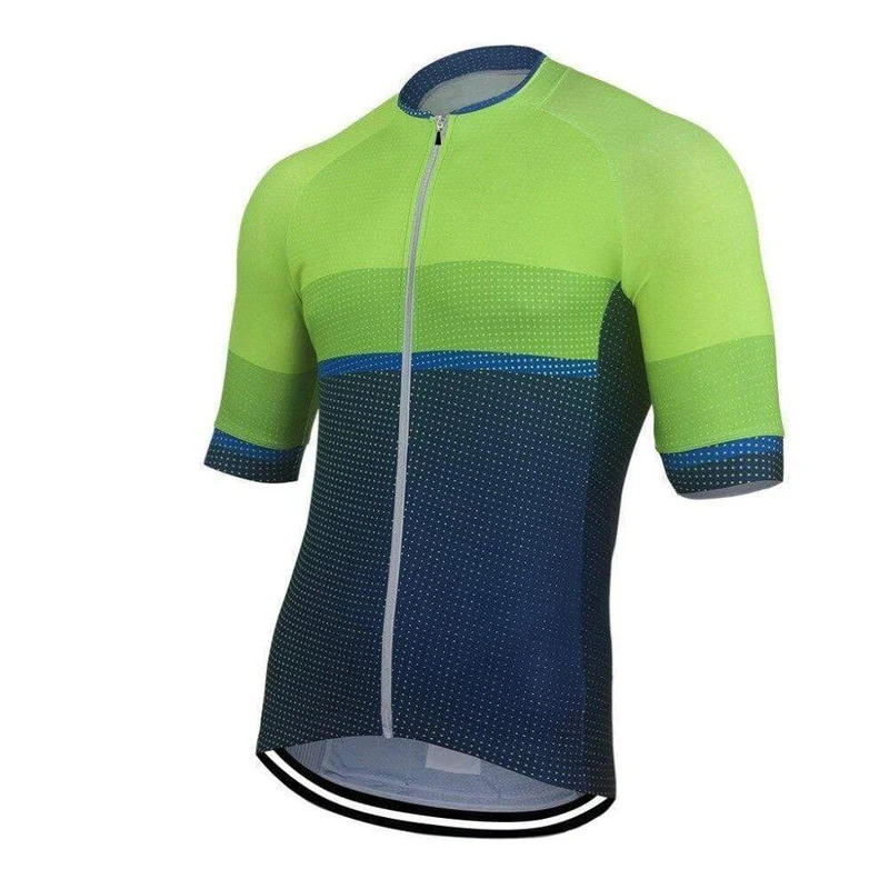 Green Stylish Men's Cycling Jersey
