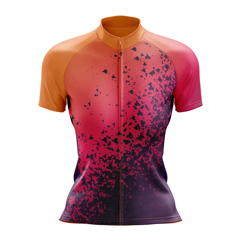 Women's Purple Cycling Jersey