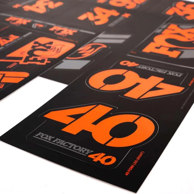 2019 FOX Heritage Decal Kit Fork & Shock | bis MY20 | Orange
