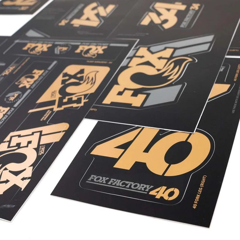 2019 FOX Heritage Decal Kit Fork & Shock | bis MY20 | Gold