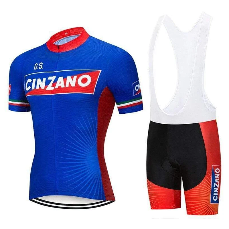 Cinzano Retro Cycling Jersey or Bibs