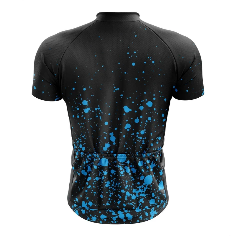 Blue Splashes Men's Cycling Jersey or Bibs