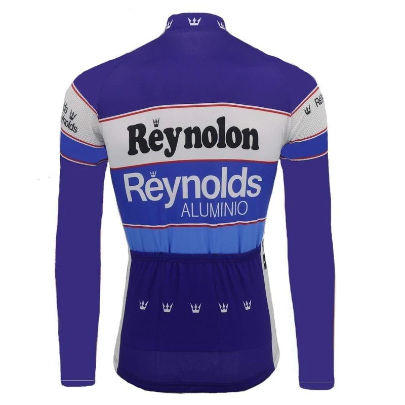 Reynolds Retro Long Sleeve Cycling Jersey