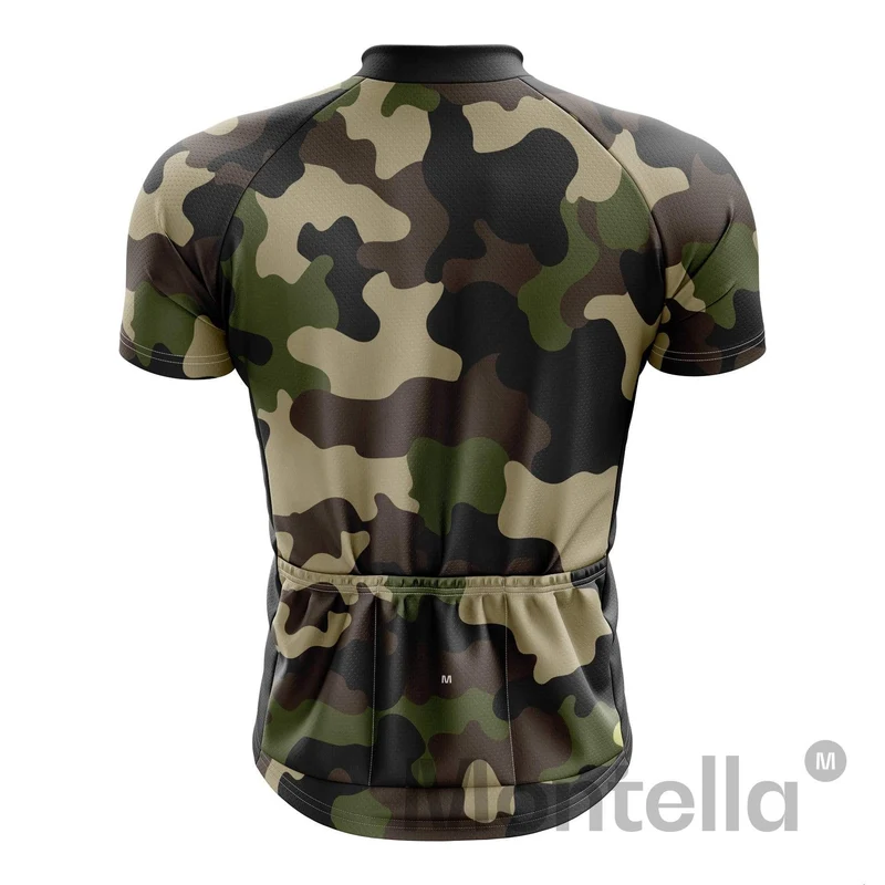 Army Camouflage Cycling Jersey or Bibs