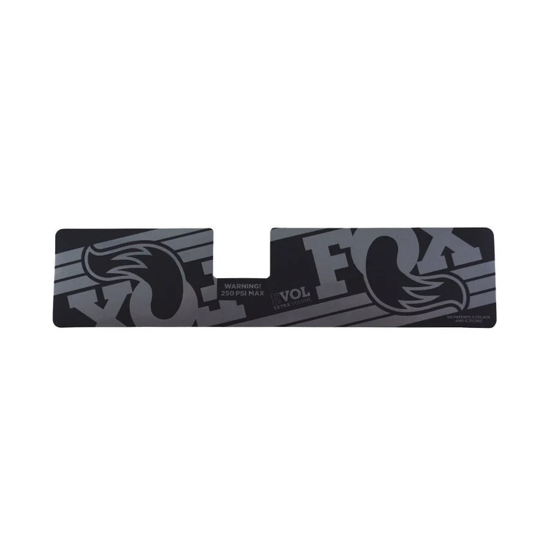 Decal: 2018 FloatX2 XV Sleeve, Dark Gray, Short, Max Pressure