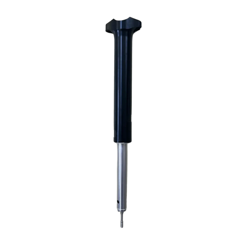 Service Set: 2022 Transfer SL Upper Post Assy, 100mm, Black Ano, +50MM