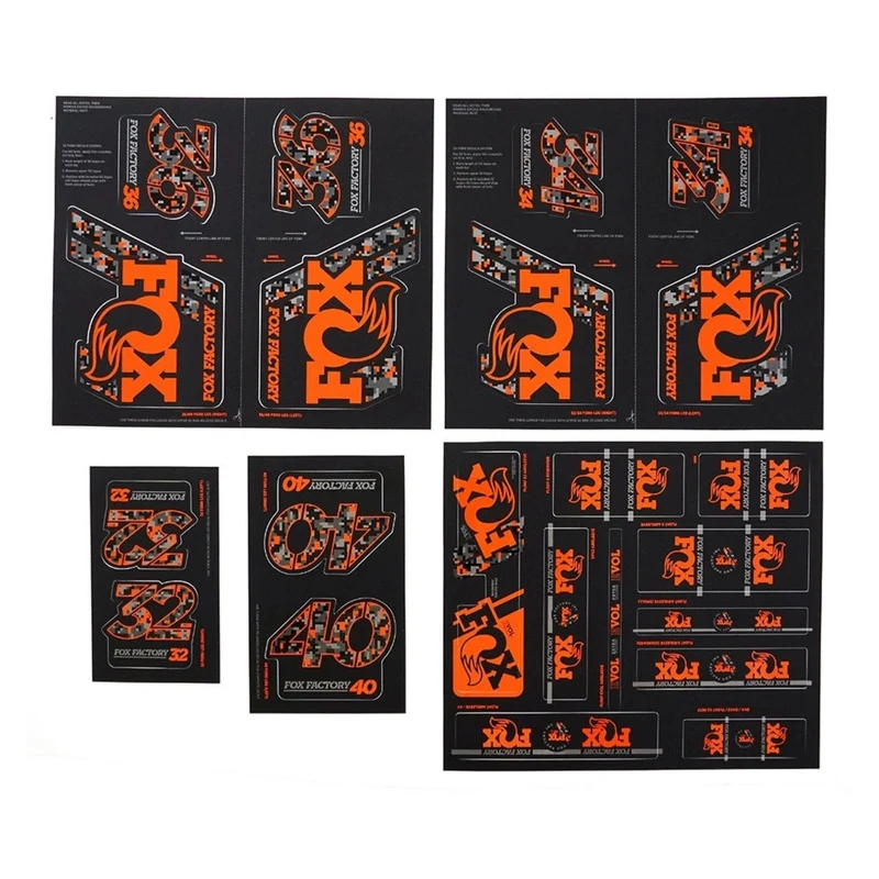 2019 FOX Heritage Decal Kit Fork & Shock | bis MY20 | DigiCam