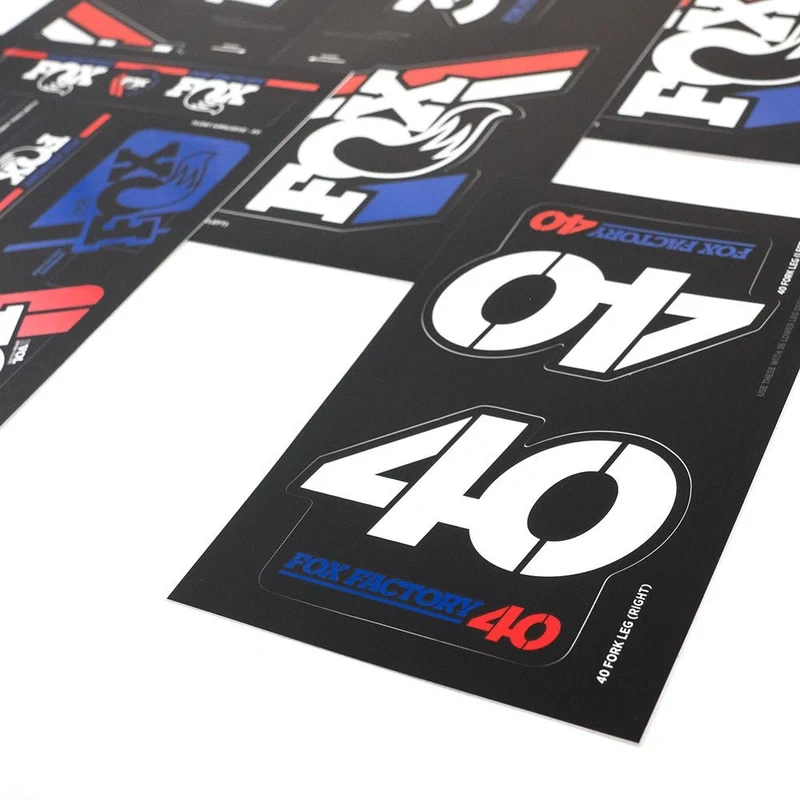 2019 FOX Heritage Decal Kit Fork & Shock | bis MY20 | Red/White/Blue