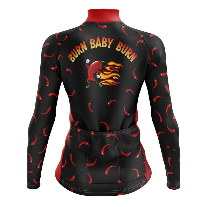 Women's Chilli Long Sleeve Cycling Jersey